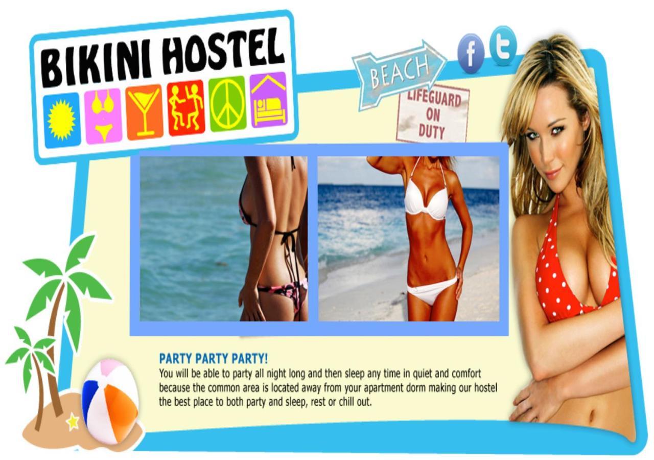 Bikini Hostel, Cafe & Beer Garden (Adults Only) Miami Beach Exterior foto